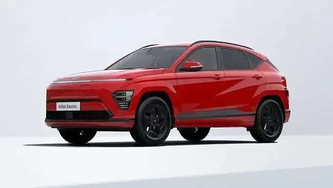 Nieuw Hyundai Kona Blackline 150 kW (204 PK) 2026 Rood SUV