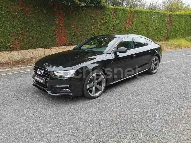 Negro Usado 2017 Audi A5 Sportback S-Line Berlina | 17.800 € (Buen precio) - Imagen 1/4