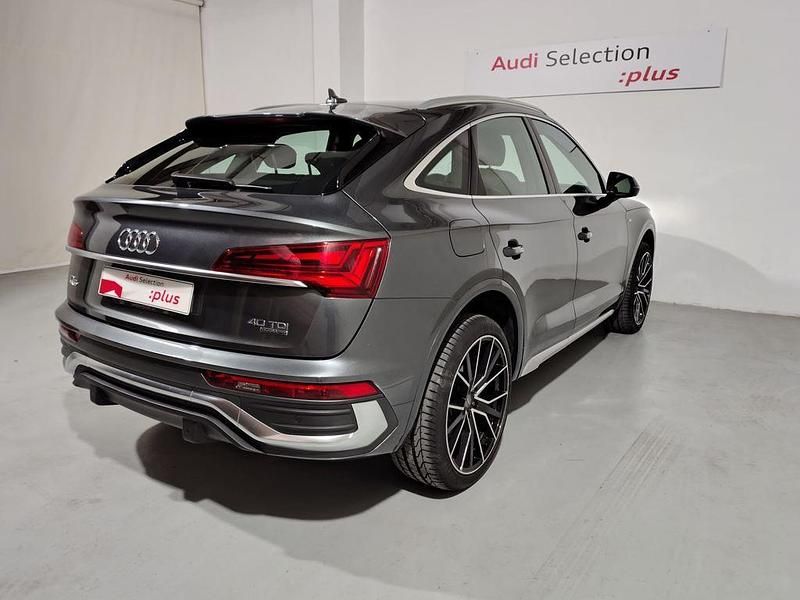 Usado Audi Q5 S-Line 204 CV (150 kW) 2022 Gris SUV