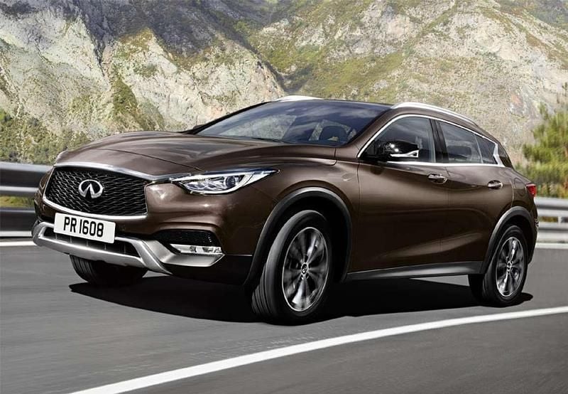 Gris Usado 2017 Infiniti QX30 Premium SUV | 12.990 € (Super precio) - Imagen 1/4