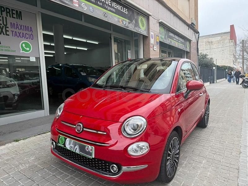 Usado Fiat 500 Lounge 69 CV (50 kW) 2017 Rojo Berlina