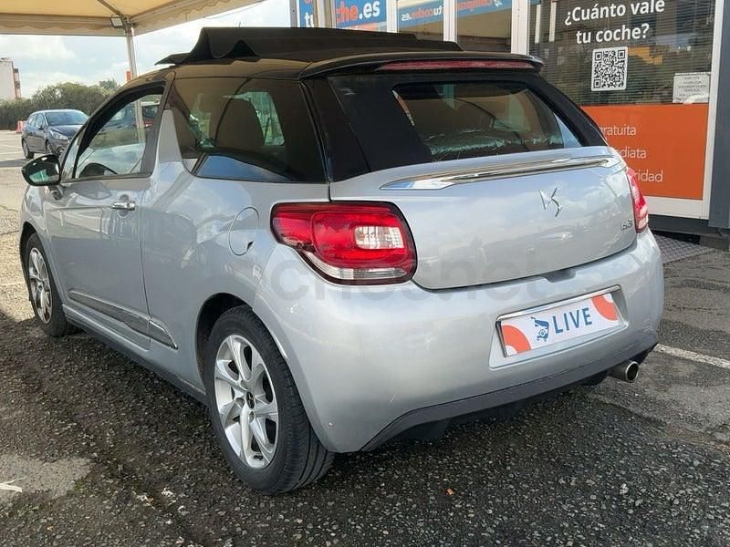 Usado DS Automobiles DS3 Cabriolet 82 CV (60 kW) 2017 Gris / plata Descapotable
