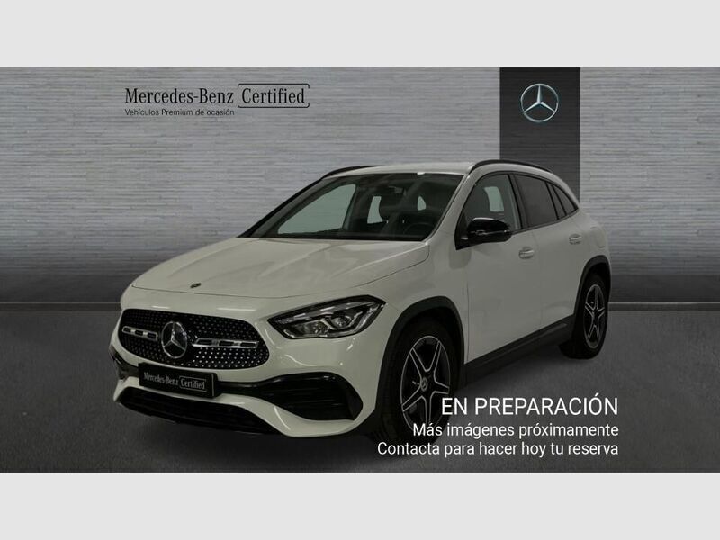Blanco Usado 2021 Mercedes GLA200 AMG line SUV | 34.990 € (Precio justo) - Imagen 1/4