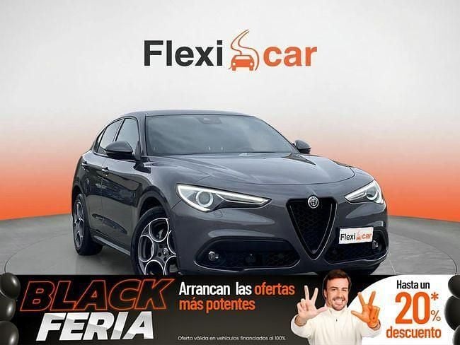 Gris Usado 2022 Alfa Romeo Stelvio Sprint SUV | 26.490 € (Precio justo) - Imagen 1/4