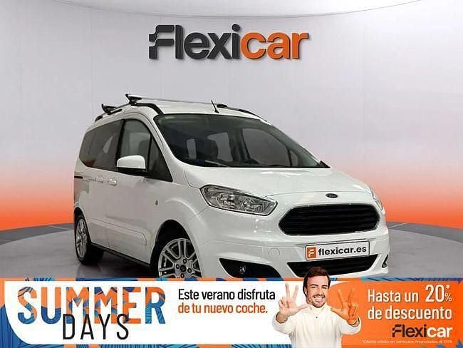 Blanco Usado 2015 Ford Tourneo Courier Ambiente Monovolumen | 11.990 € (Precio justo) - Imagen 1/4