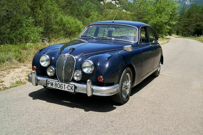 Usado Jaguar MK II 120 CV (88 kW) 1961 Azul Berlina