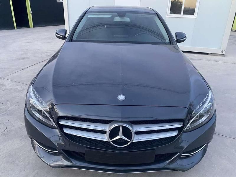 Gris Usado 2015 Mercedes C200 Avantgarde Berlina | 21.900 € (Precio justo) - Imagen 1/4