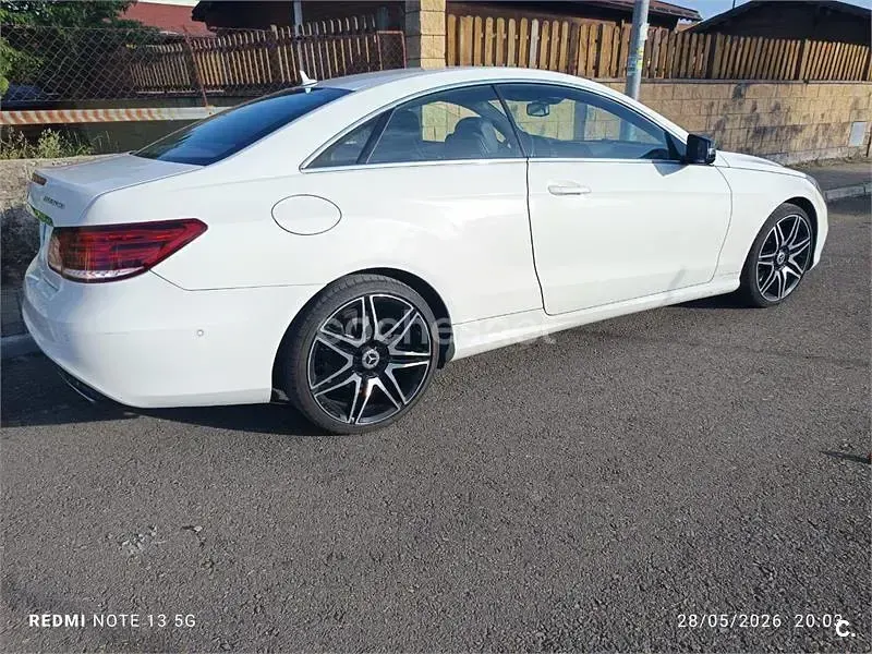 Usado Mercedes E350 258 CV (189 kW) 2015 Blanco Coupe