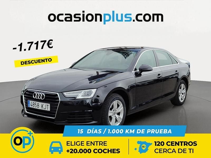 Usado Audi A4 Advanced 150 CV (110 kW) 2018 Negro Berlina