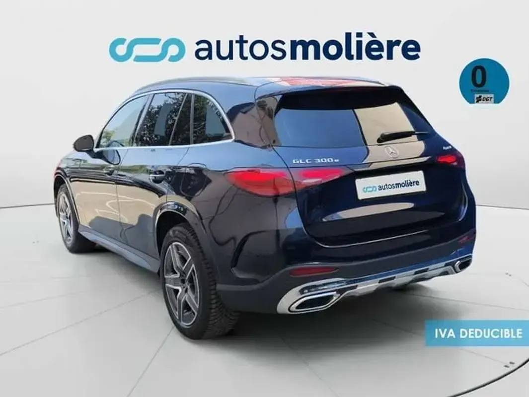 Usado Mercedes GLC300e 313 CV (230 kW) 2024 Azul SUV