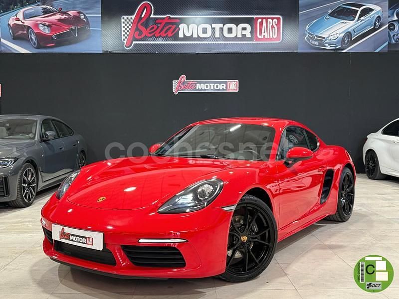 Rojo Usado 2022 Porsche 718 Cayman Coupe | 59.990 € - Imagen 1/4