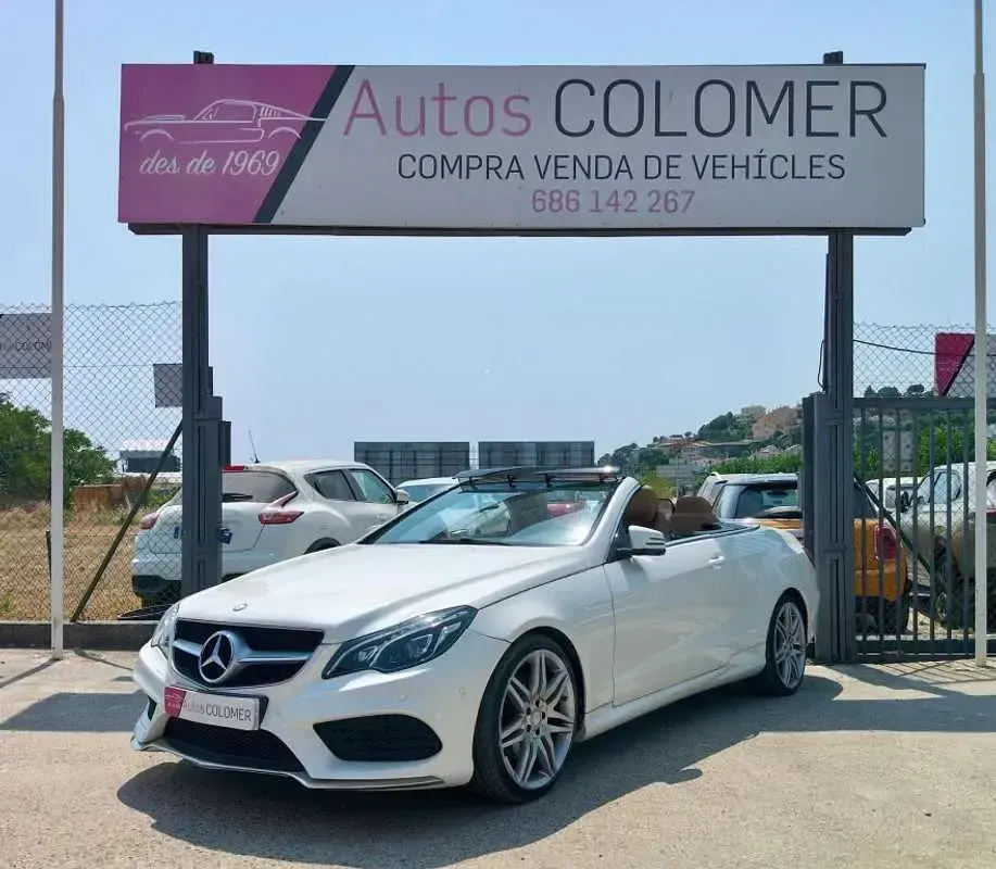 Usado Mercedes E350 258 CV (189 kW) 2015 Blanco Descapotable