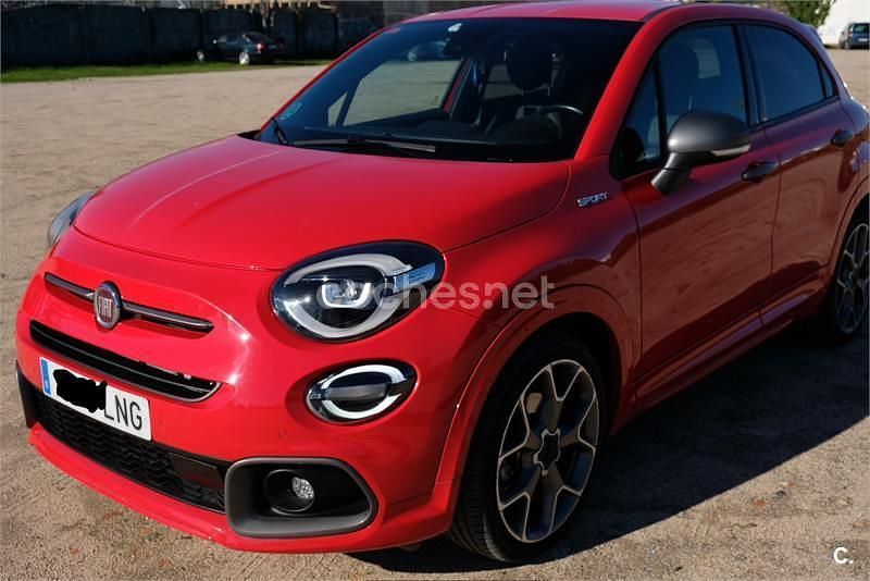 Rojo Usado 2021 Fiat 500X Sport SUV | 15.800 € (Buen precio) - Imagen 1/4