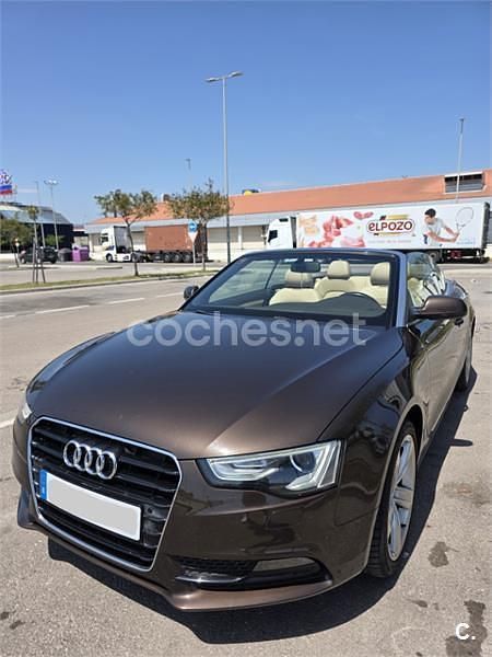 Usado Audi A5 Cabriolet Advanced 170 CV (125 kW) 2015 Marrón Descapotable