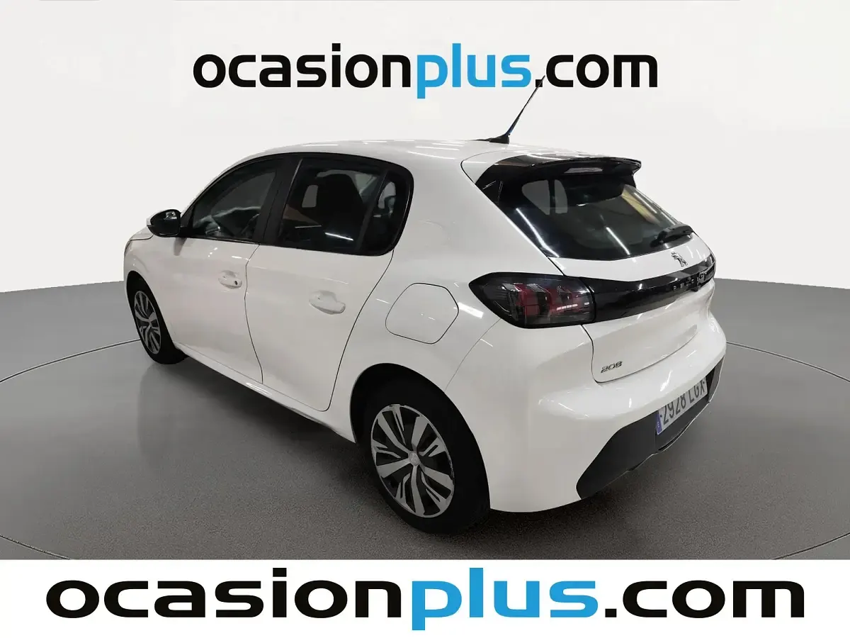 Usado Peugeot 208 Active 100 CV (73 kW) 2020 Blanco Utilitario