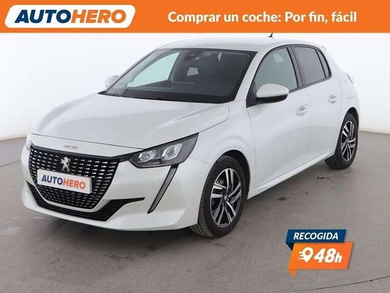Blanco Usado 2020 Peugeot 208 Allure Utilitario | 9428 € (Precio justo) - Imagen 1/3
