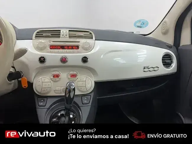 Usado Fiat 500 Lounge 69 CV (50 kW) 2015 Blanco Utilitario