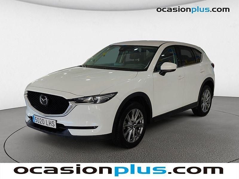 Blanco Usado 2020 Mazda CX-5 SUV | 20.410 € (Precio justo) - Imagen 1/4