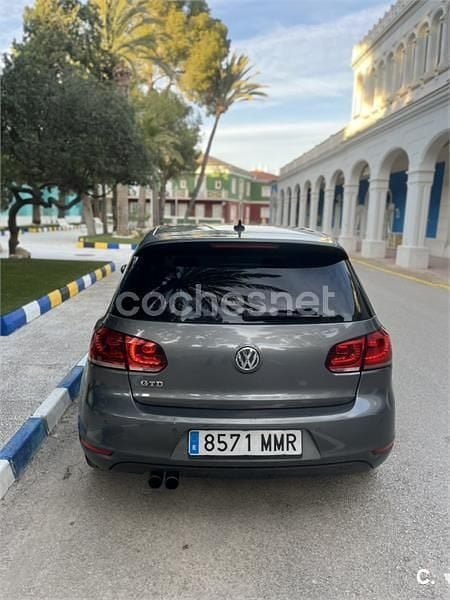 Usado VW Golf VI GTD 170 CV (125 kW) 2011 Gris / plata Utilitario