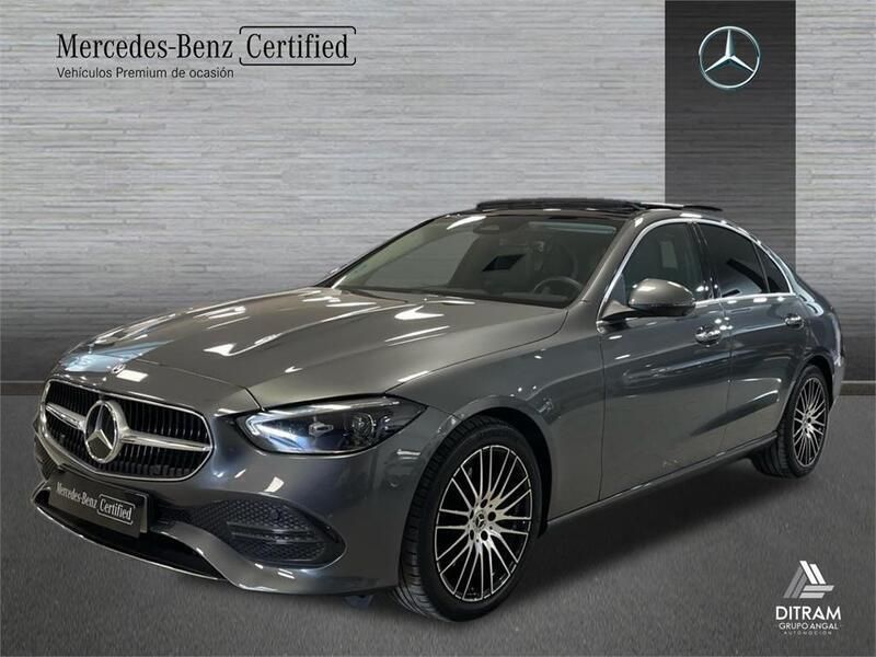 Gris Usado 2024 Mercedes C220 Berlina | 45.900 € (Buen precio) - Imagen 1/4
