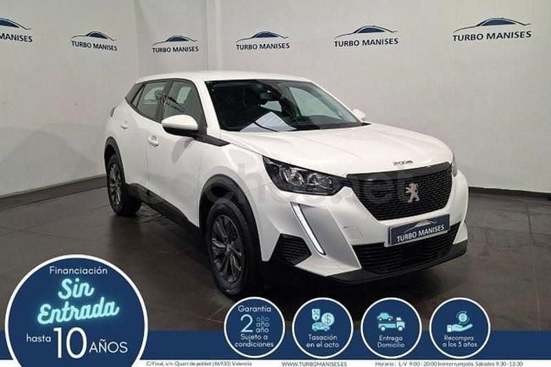 Usado Peugeot 2008 Active 110 CV (80 kW) 2021 Blanco SUV