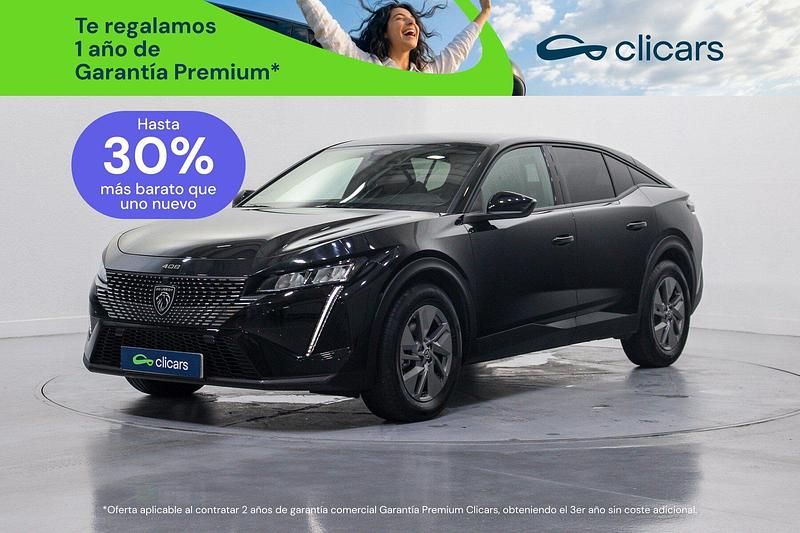 Usado Peugeot 408 Allure 136 CV (100 kW) 2025 Negro Berlina