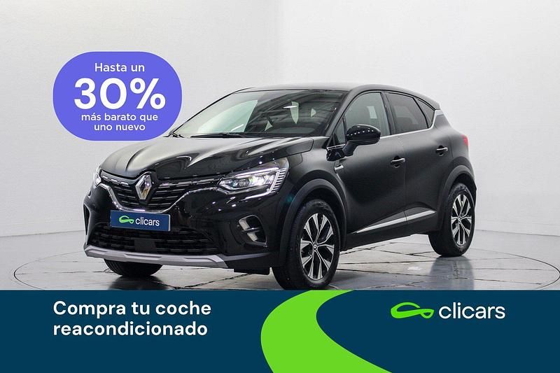 Negro Usado 2023 Renault Captur Techno SUV | 17.990 € (Precio justo) - Imagen 1/4