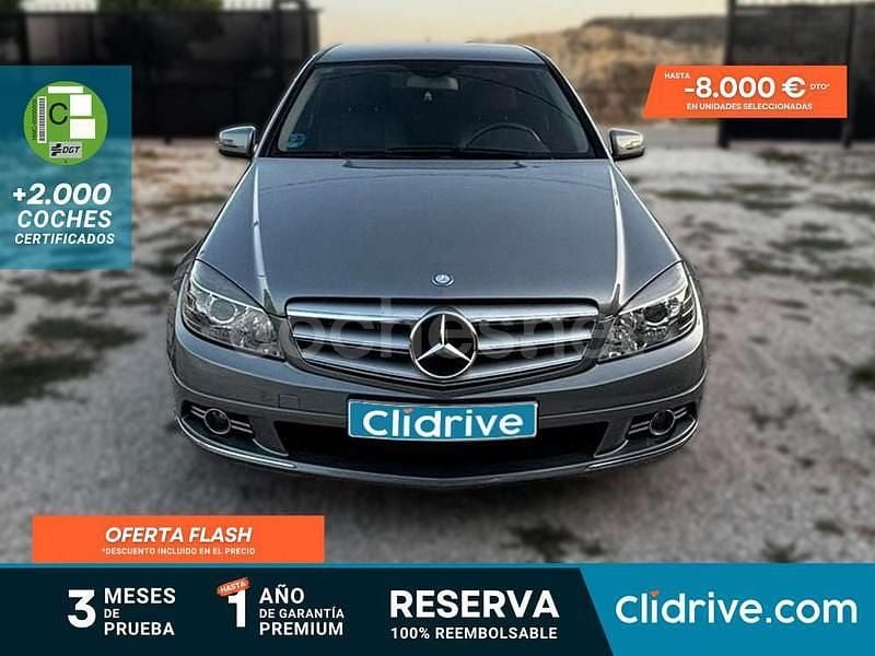 Gris / plata Usado 2010 Mercedes C180 Berlina | 9590 € (Precio justo) - Imagen 1/3