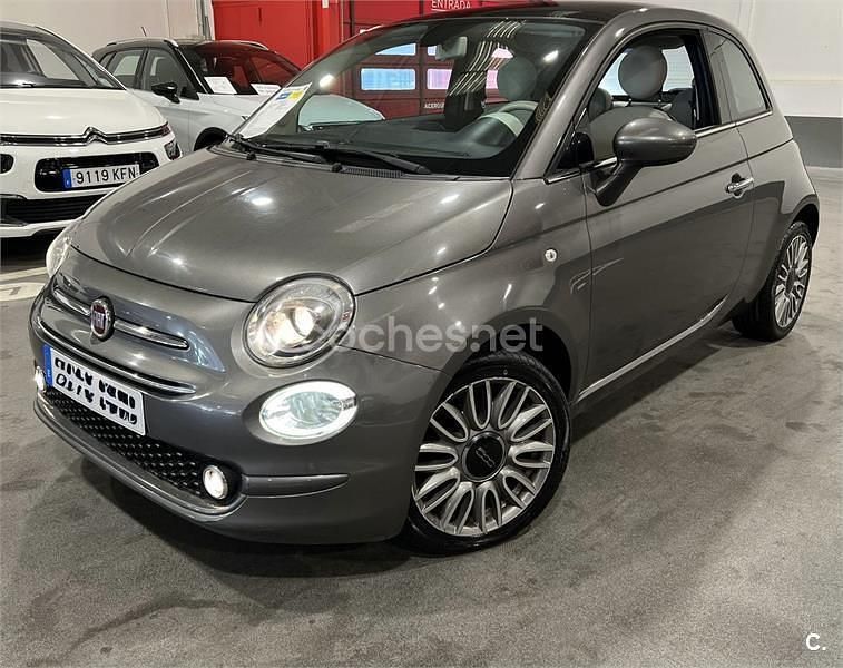 Gris / plata Usado 2018 Fiat 500 Berlina | 9500 € (Precio justo) - Imagen 1/4