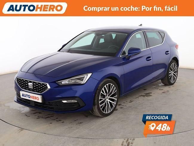 Usado Seat Leon XCELLENCE 150 CV (110 kW) 2020 Azul Berlina