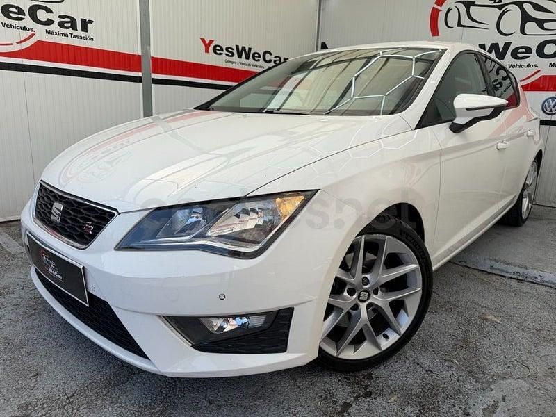 Usado Seat Leon FR 184 CV (135 kW) 2013 Blanco Berlina