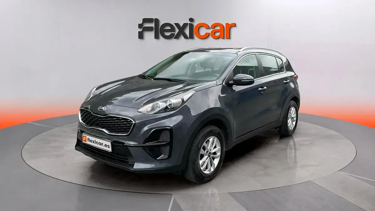 Usado Kia Sportage 132 CV (97 kW) 2019 Azul SUV