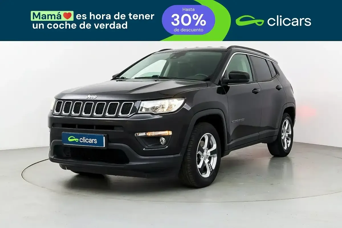 Occasion Jeep Compass Longitude 140 ch (102 kW) 2018 Noir SUV