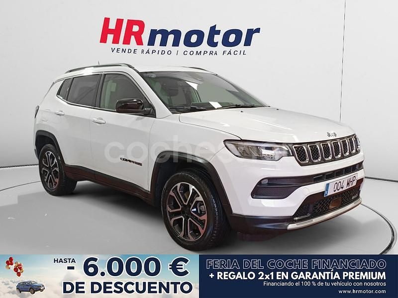 Blanco Usado 2023 Jeep Compass Limited SUV | 20.750 € (Buen precio) - Imagen 1/4