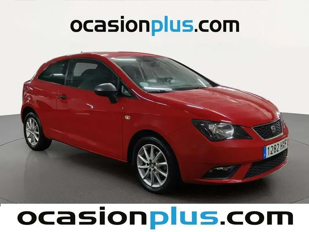 Usado Seat Ibiza SC Reference 86 CV (63 kW) 2014 Rojo Utilitario