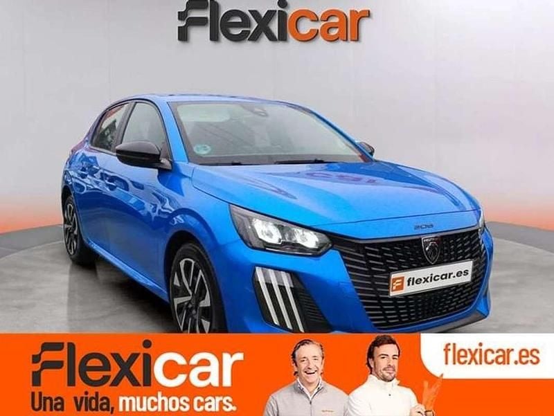 Azul Usado 2024 Peugeot 208 Allure Utilitario | 14.390 € (Precio justo) - Imagen 1/4