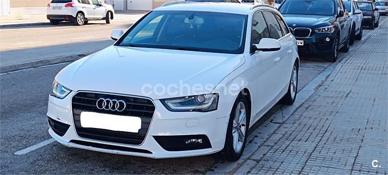 Usado Audi A4 150 CV (110 kW) 2014 Blanco Familiar