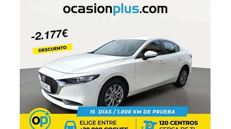 Usado Mazda 3 Prime-Line 140 CV (102 kW) 2025 Blanco Utilitario
