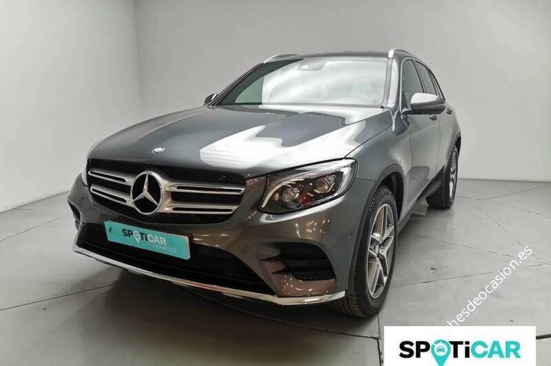 Gris Usado 2016 Mercedes GLC250 AMG line SUV | 36.900 € (Caro) - Imagen 1/4