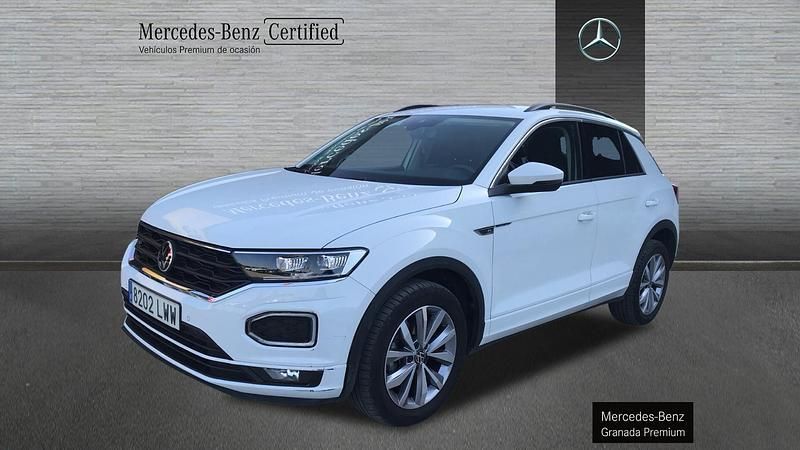 Blanco Usado 2022 VW T-Roc Advance SUV | 23.900 € (Un poco caro) - Imagen 1/4