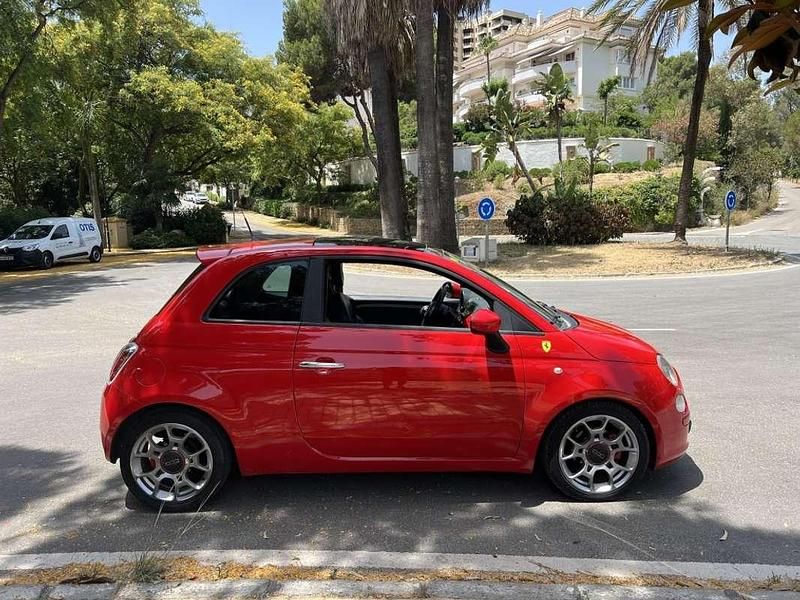 Usado Fiat 500 Sport 101 CV (74 kW) 2008 Rojo Utilitario