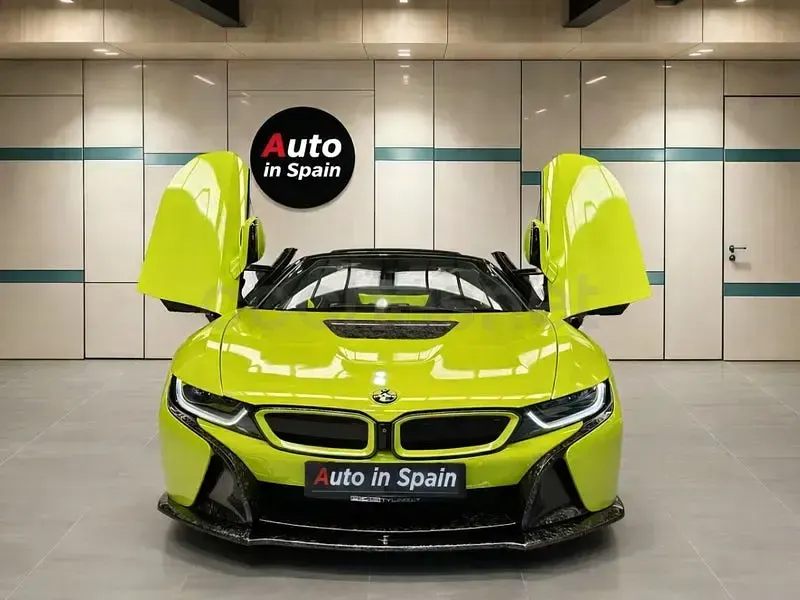 Usado BMW i8 374 CV (275 kW) 2019 Verde Descapotable