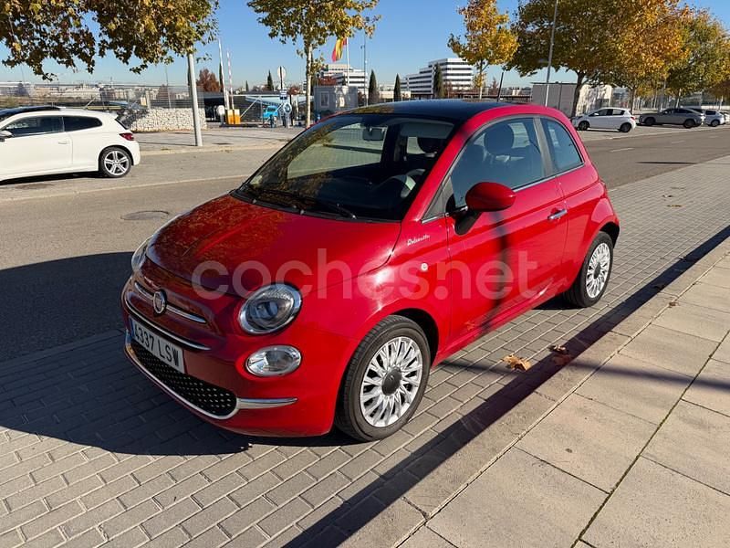 Usado Fiat 500 Dolcevita 70 CV (51 kW) 2021 Granate Berlina