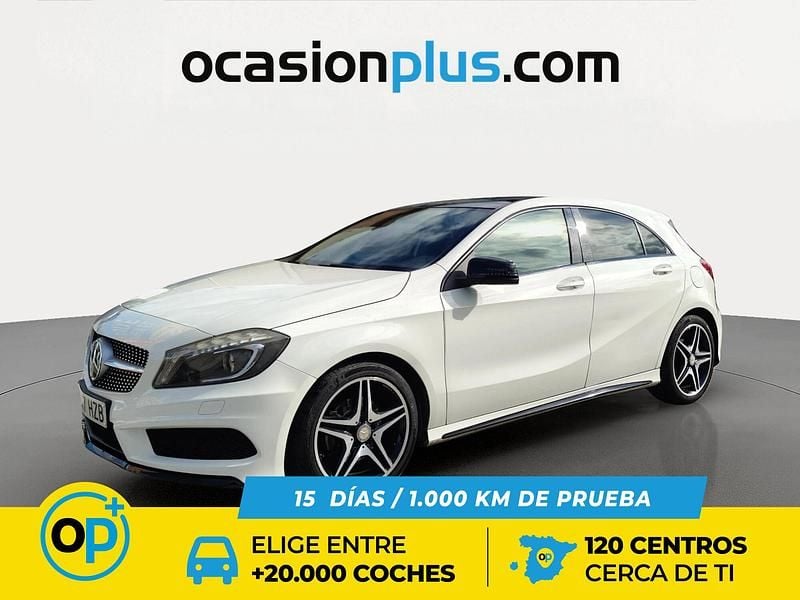 Blanco Usado 2014 Mercedes A180 AMG line Utilitario | 13.250 € (Precio justo) - Imagen 1/4