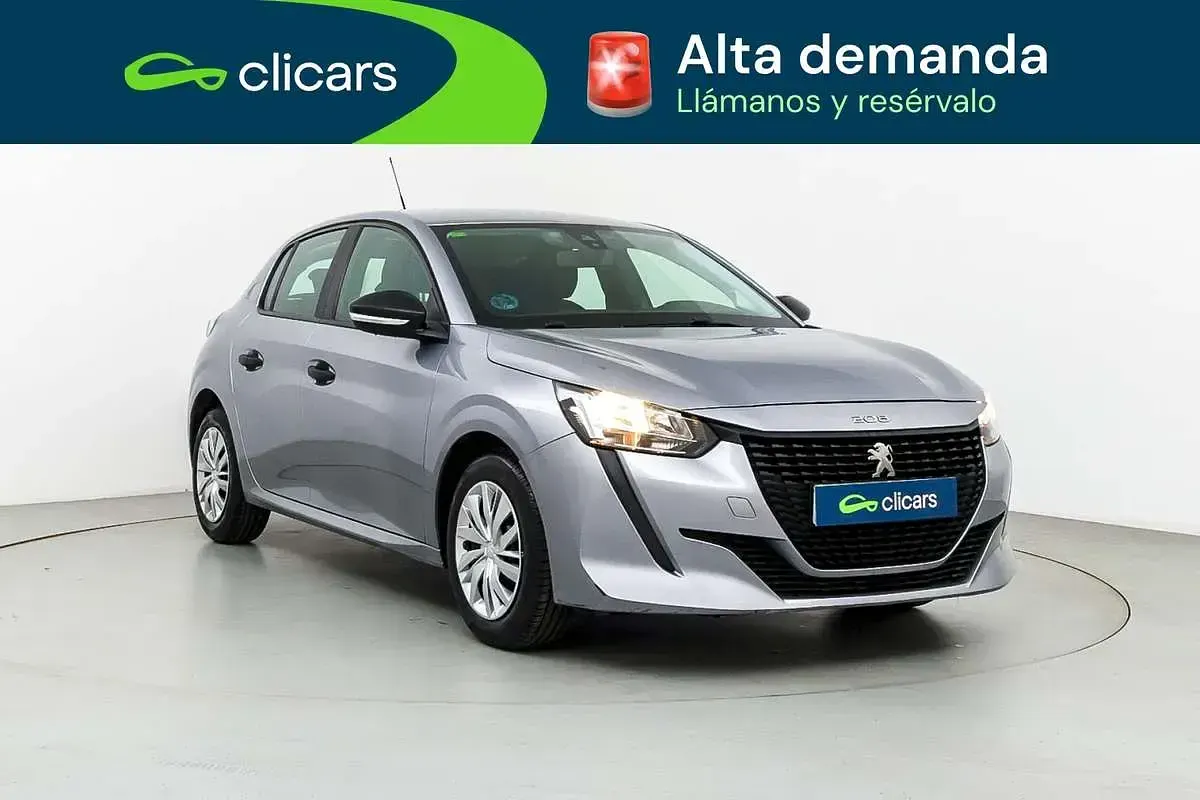 Brugt Peugeot 208 S 75 HK (55 kW) 2020 Sølv Hatchback