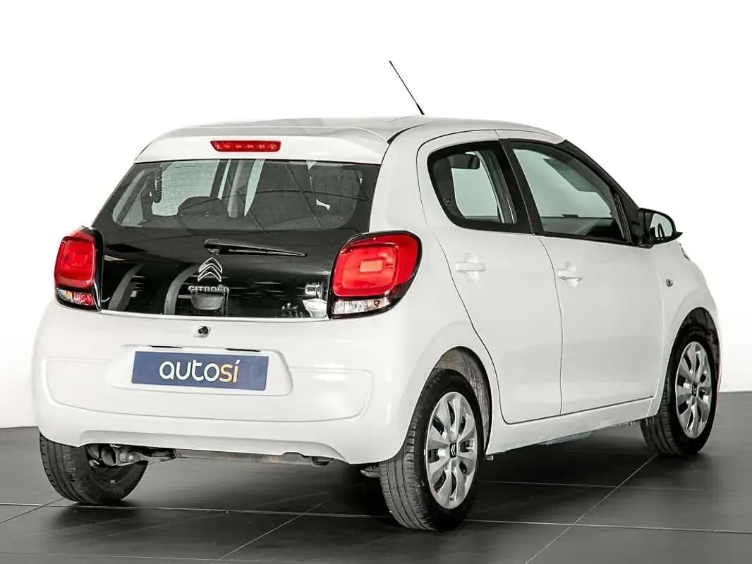 Usado Citroën C1 Feel 72 CV (52 kW) 2020 Blanco Utilitario