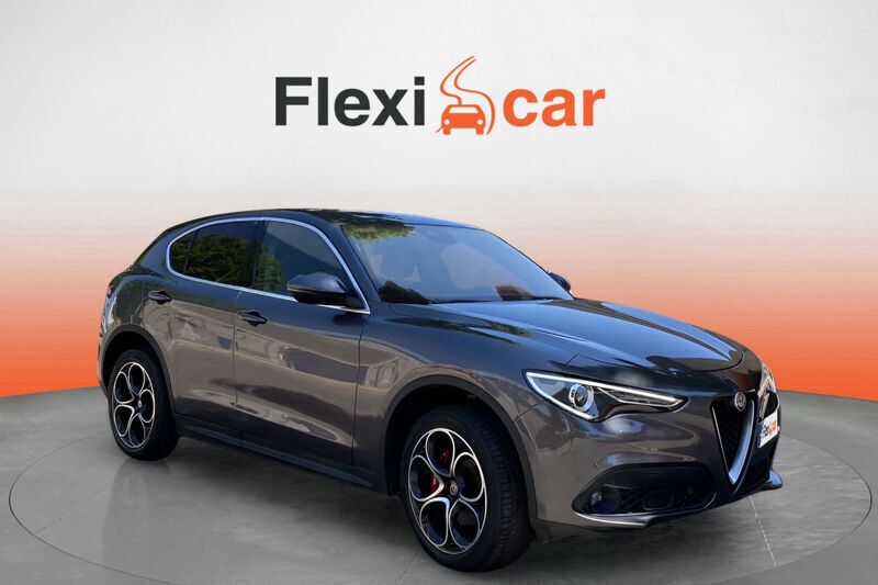 Gris Usado 2019 Alfa Romeo Stelvio Executive SUV | 23.190 € (Precio justo) - Imagen 1/4