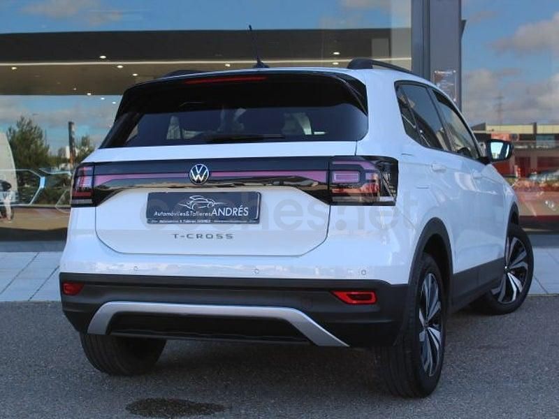 Usado VW T-Cross Advance 110 CV (80 kW) 2023 Blanco SUV