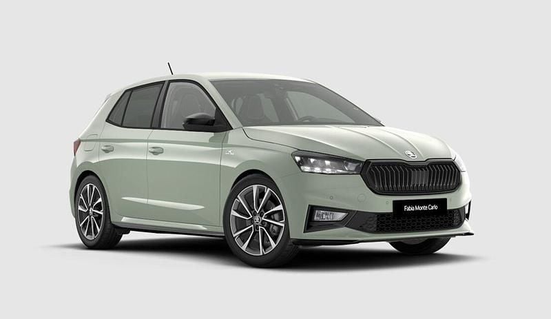 Nuevo Skoda Fabia Monte Carlo 150 CV (110 kW) 2026 Verde Utilitario