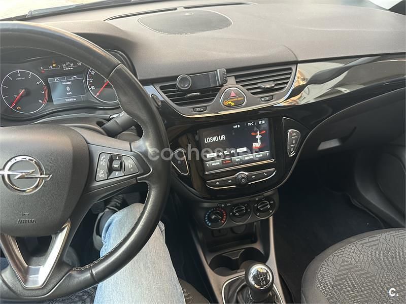 Usado Opel Corsa Selective 90 CV (66 kW) 2017 Azul Utilitario